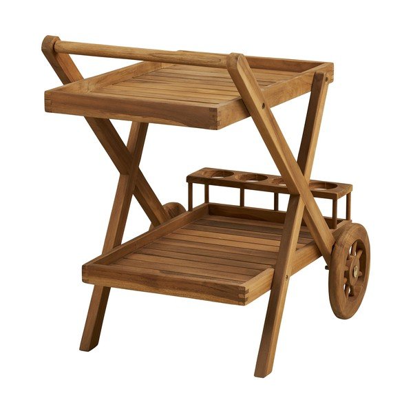 Barek na kółkach z litego drewna 50x86 cm Pasaku – House Nordic-image-3