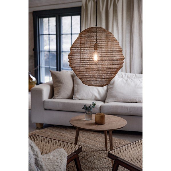 Lampa wisząca w kolorze złota z metalowym kloszem ø 50 cm Tazza – Markslöjd-image-2