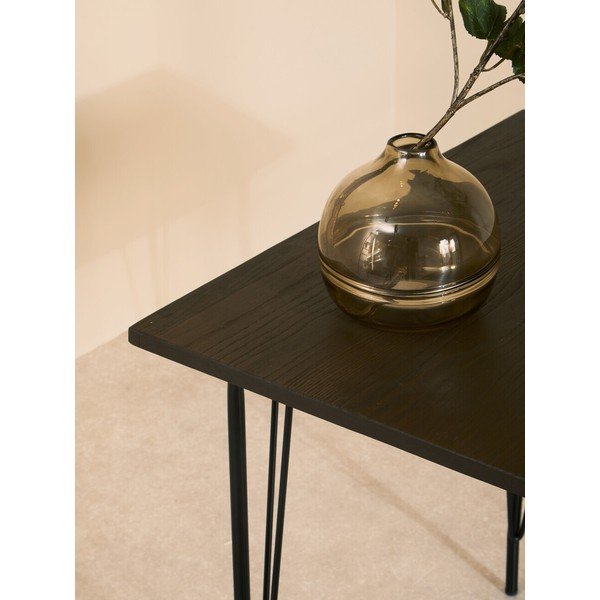 Stół z litego drewna wiązu ø 80 cm District – Premier Housewares-image-3