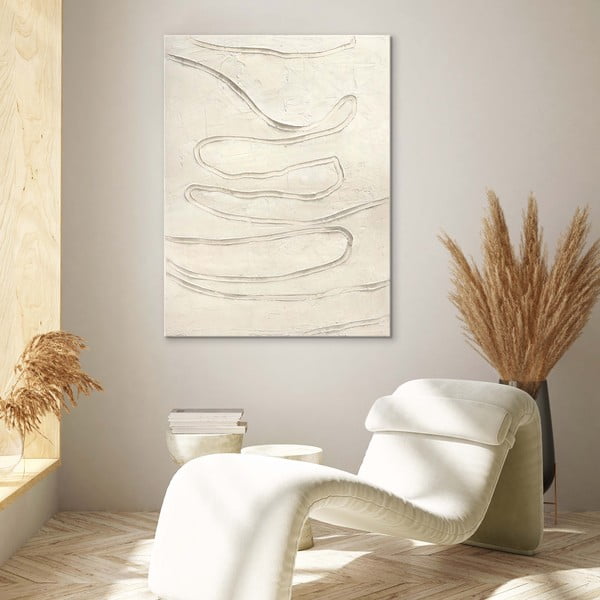 Ręcznie malowany obraz 88x118 cm Track The Line – Malerifabrikken-image-1