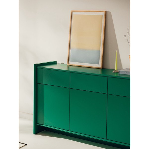 Zielona komoda 160x91x46 cm Rali – noo.ma-image-2