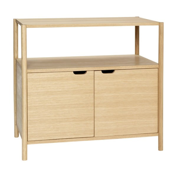 Komoda z półką Hübsch Oak Dresser With Shelf