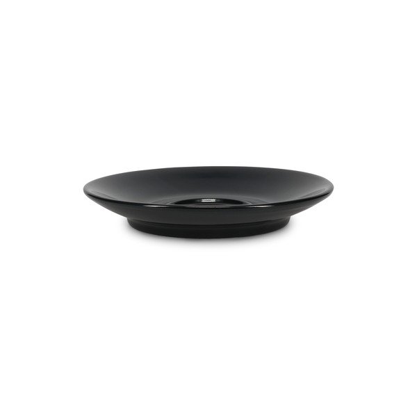 Czarny porcelanowy spodek ø 12,5 cm Barista – BonBistro-image-4