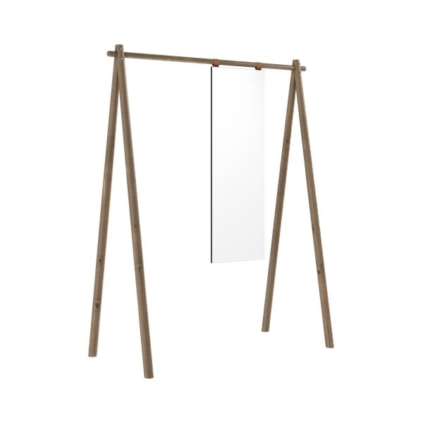 Brązowy wieszak na ubrania z drewna sosnowego Hongi – Karup Design-image-3