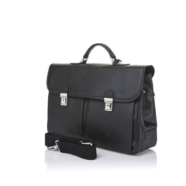 Torba męska Ferruccio Laconi 001 Black-image-1