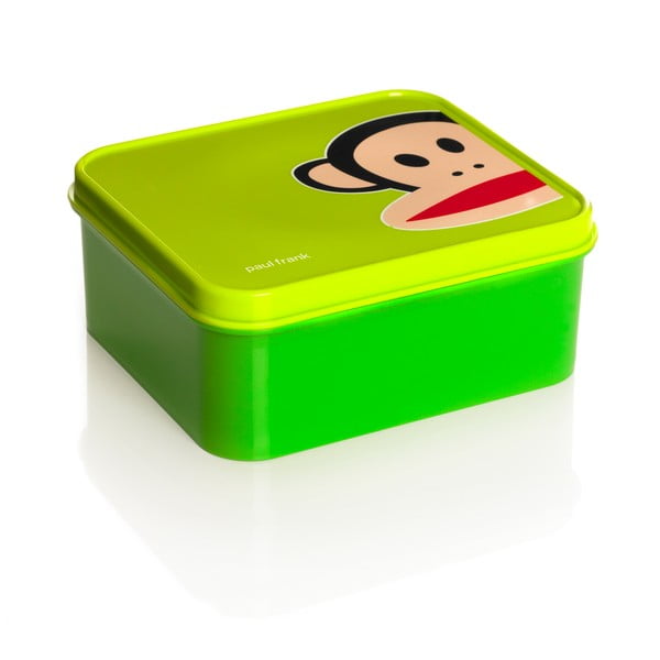 Zielone pudełko śniadaniowe Paul Frank