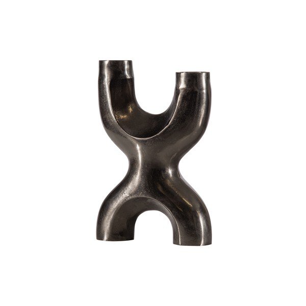 Czarny metalowy świecznik WOOOD Don X-image-2