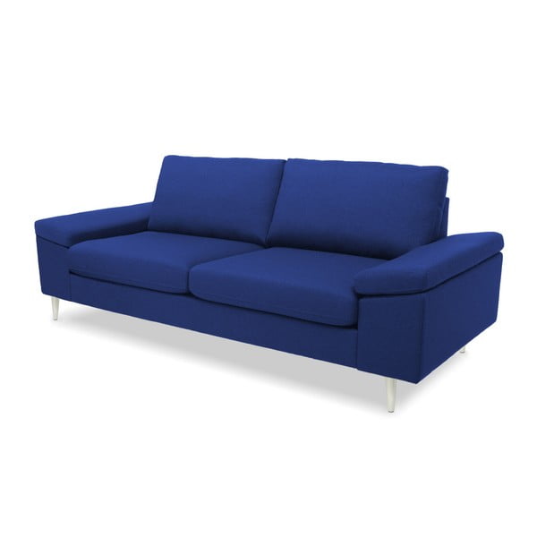 Niebieska sofa 3-osobowa Vivonita Nathan