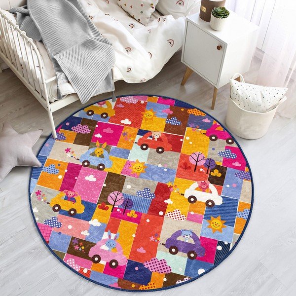 Dywan dziecięcy ø 120 cm Comfort – Mila Home-image-4