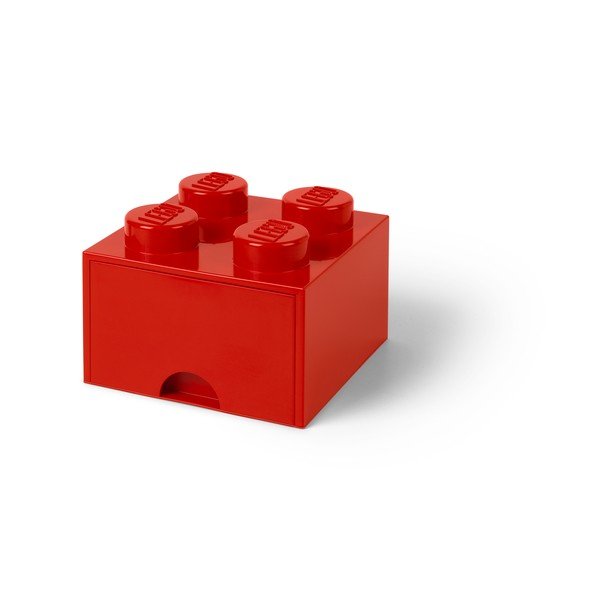Czerwony pojemnik z szufladą LEGO®-image-1