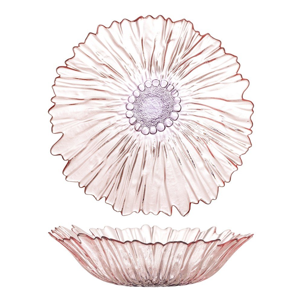 Jasnoróżowa szklana misa ø 31 cm Mariko – Bloomingville (zdjęcie 5)