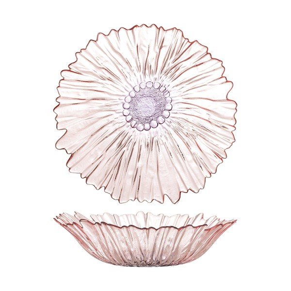 Jasnoróżowa szklana misa ø 31 cm Mariko – Bloomingville-image-4