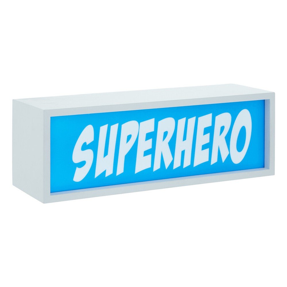 Niebieska dekoracja świetlna na baterie Superhero – Premier Housewares