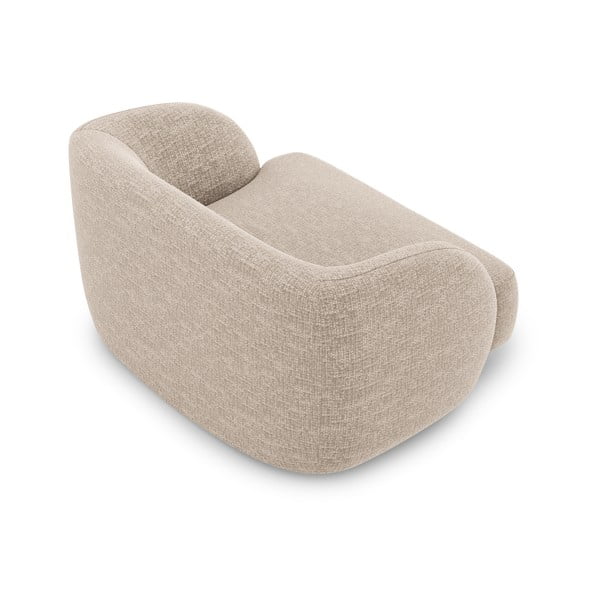 Beżowy fotel Miley – Micadoni Home-image-4