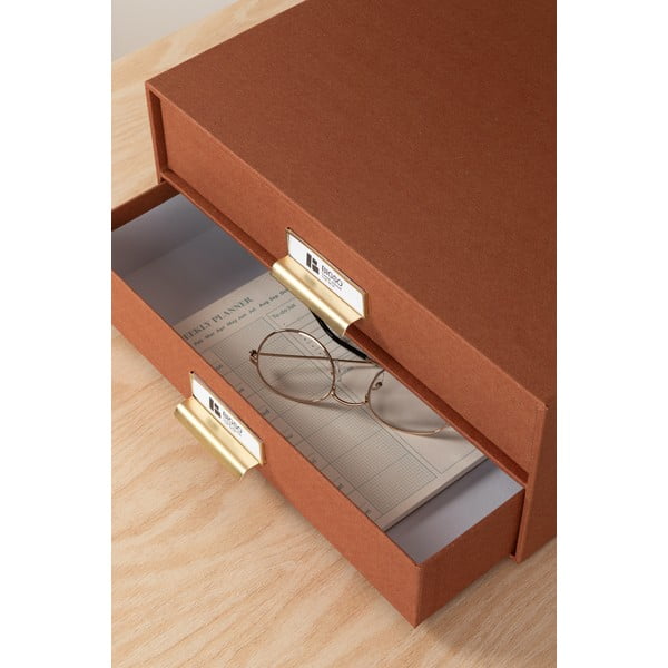 Kartonowy organizer z szufladką Birger Restore Paper Laminate – Bigso-image-2