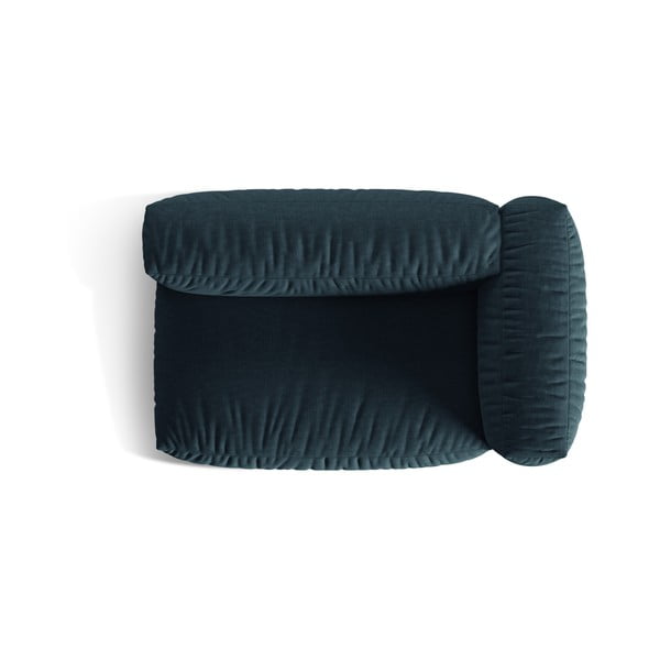 Ciemnoniebieski moduł sofy (prawostronny) Martina – Micadoni Home-image-3