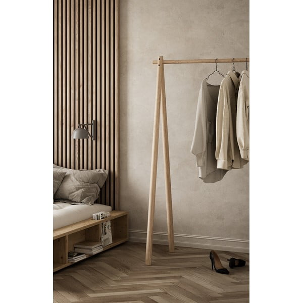 Wieszak z drewna sosnowego Karup Design Hongi Natural-image-1