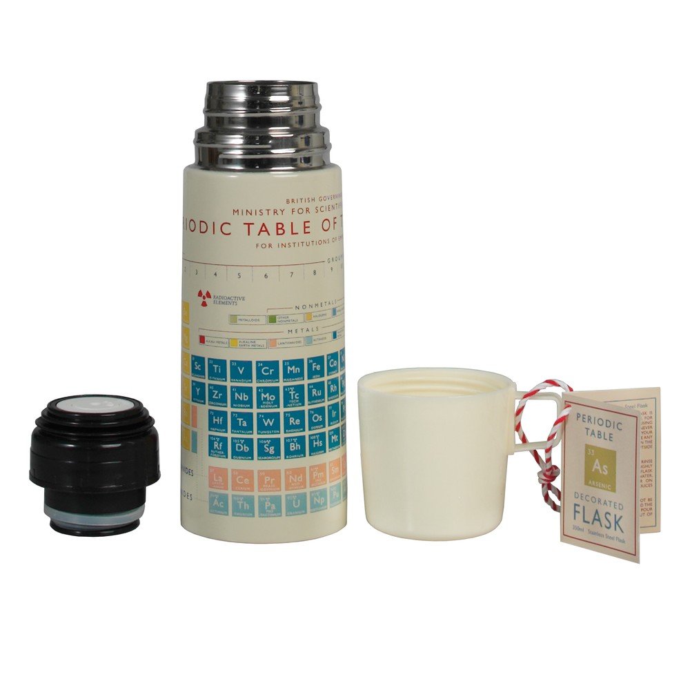 Kremowy termos dla dzieci 350 ml Periodic Table – Rex London (zdjęcie 5)