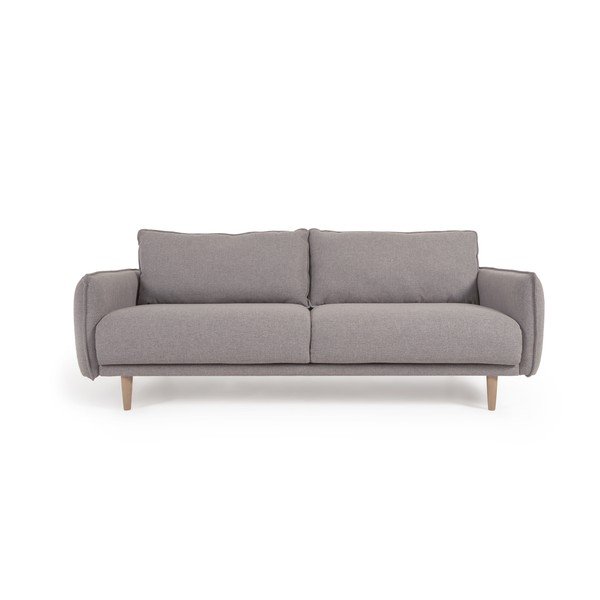 Szara sofa 210 cm Carlota − Kave Home