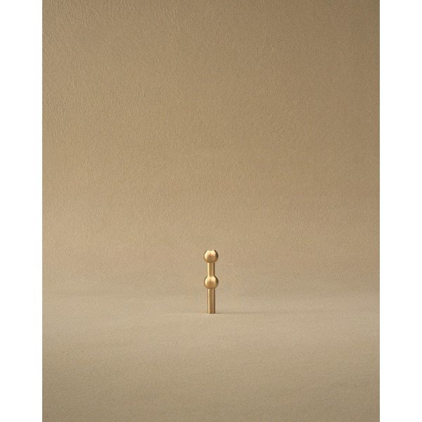 Metalowy wazon w kolorze mosiądzu (wysokość 10 cm) Nagel – STOFF Nagel-image-3