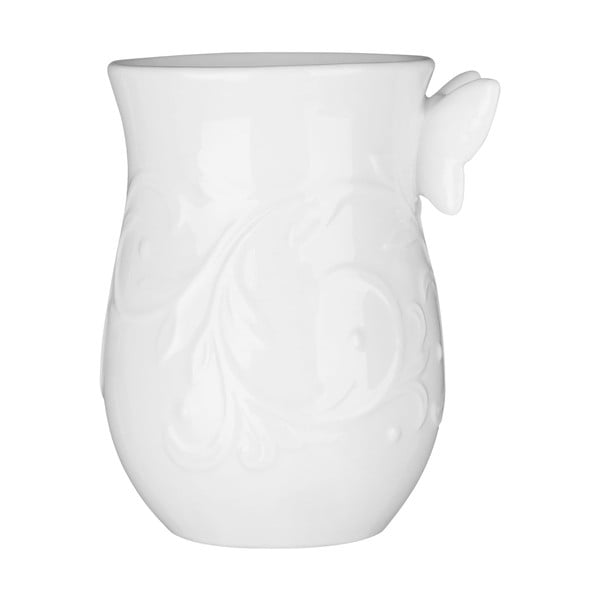 Biały kubeczek porcelanowy Premier Housewares, 9x11 cm