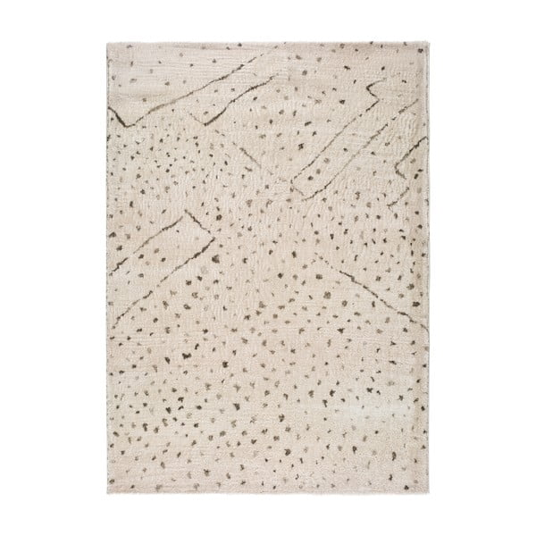 Kremowy dywan Universal Moana Dots, 60x110 cm