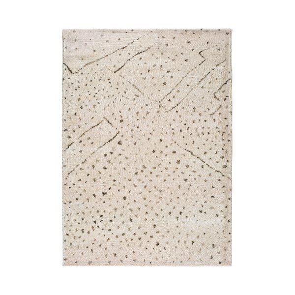 Kremowy dywan Universal Moana Dots, 80x150 cm