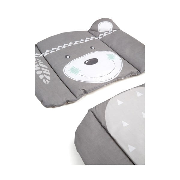 Szara wkładka do krzesełka do karmienia Indibär – Roba-image-2