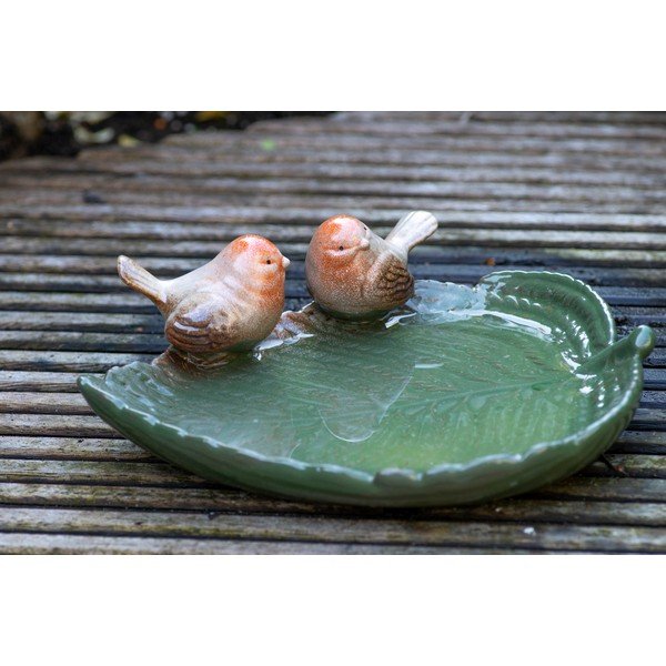 Poidełko dla ptaków Leaf – Esschert Design-image-1