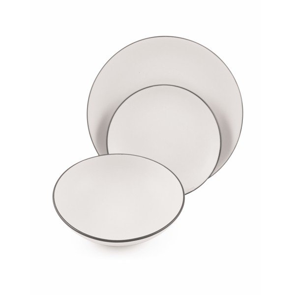 Zestaw 6 białych ceramicznych naczyń Villa d'Este Kora-image-1