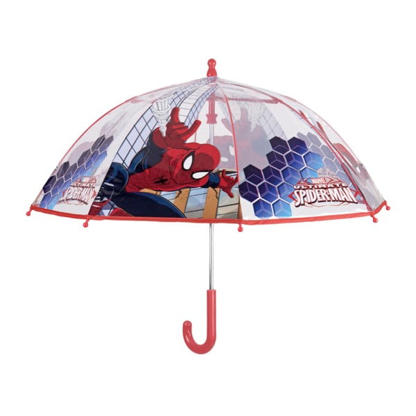 Dziecięcy przezroczysty parasol Birdcage Spiderman, ⌀ 64 cm