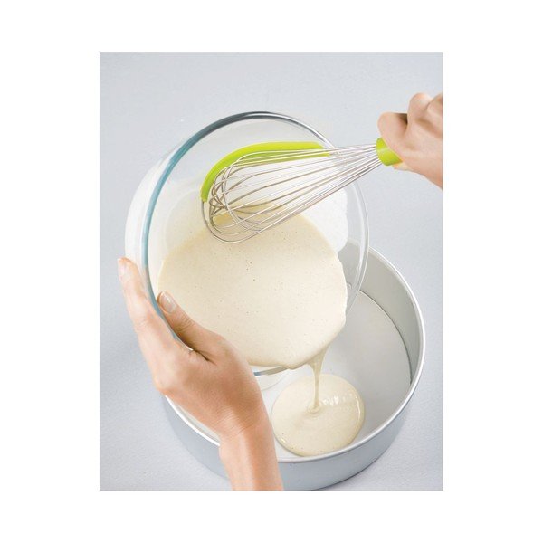 Trzepaczka z łopatką Twist
  Whisk, zielona-image-1