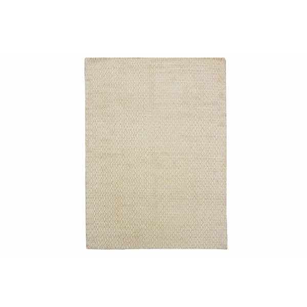 Dywan wełniany Flat, 160x230 cm, beżowy