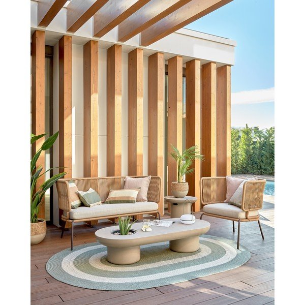 Ogrodowy betonowy stolik Kave Home Taimi, 140x60 cm-image-3