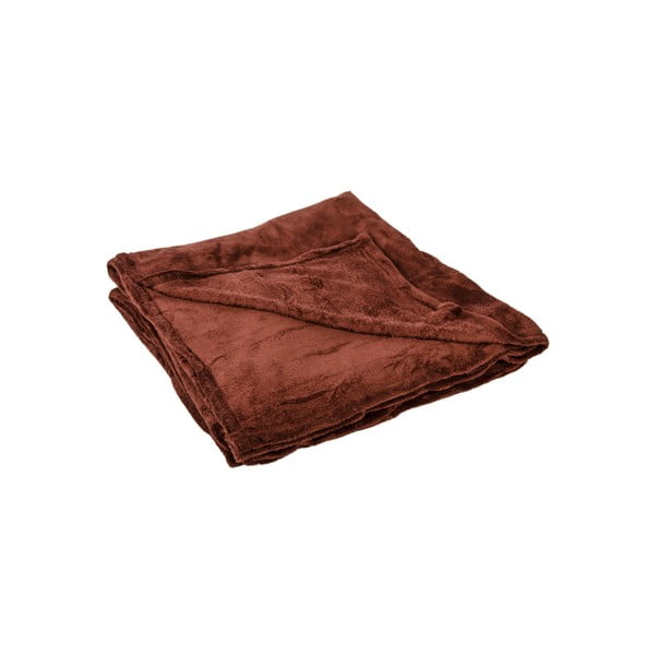 Narzuta na łóżko Sherpa Chocolate, 220x240 cm