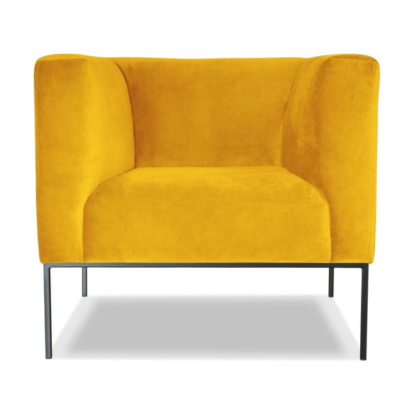 Żółty fotel Windsor  & Co. Sofas Neptune