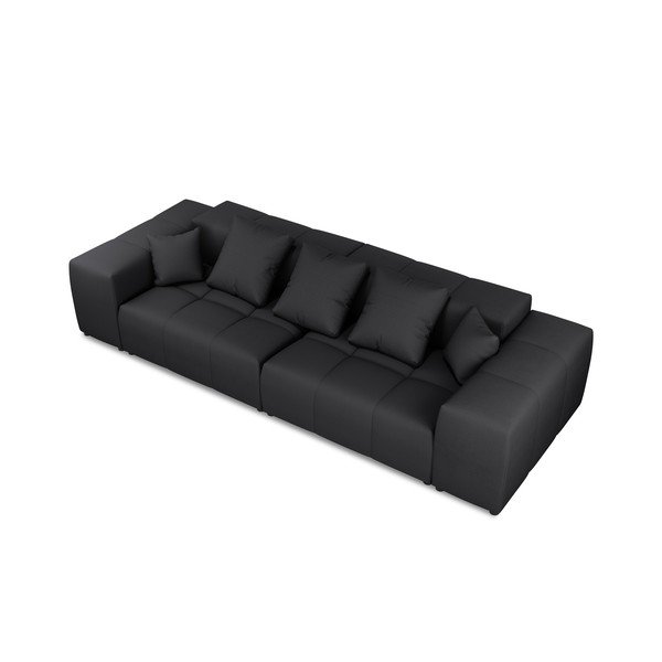 Czarna sofa 320 cm Rome – Cosmopolitan Design-image-4