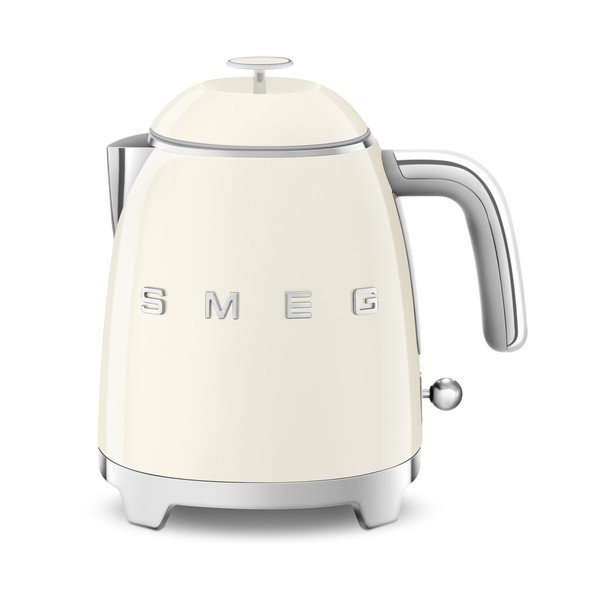 Kremowy czajnik elektryczny ze stali nierdzewnej 800 ml Retro Style – SMEG