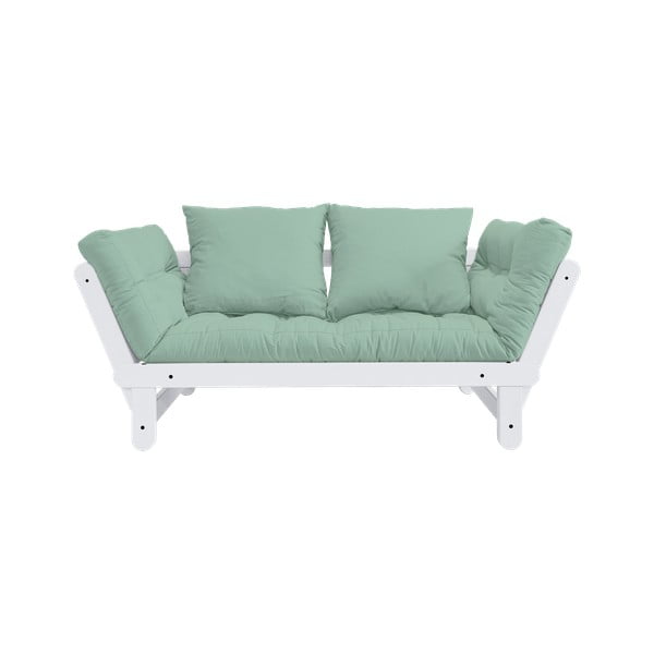 Sofa rozkładana Karup Design Beat White/Mint