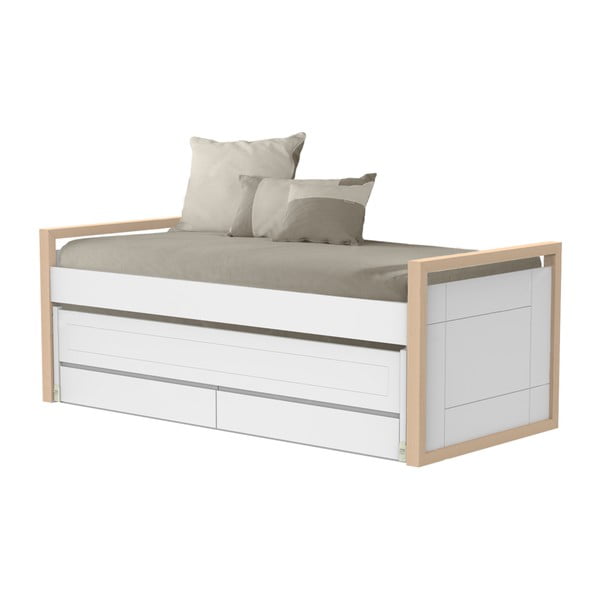 Łóżko rozkładane Núvol Artik Double, 90x190 cm