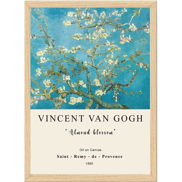 Plakat w ramie 55x75 cm Vincent van Gogh – Wallity