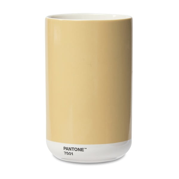 Beżowy ceramiczny wazon Cream 7501 – Pantone