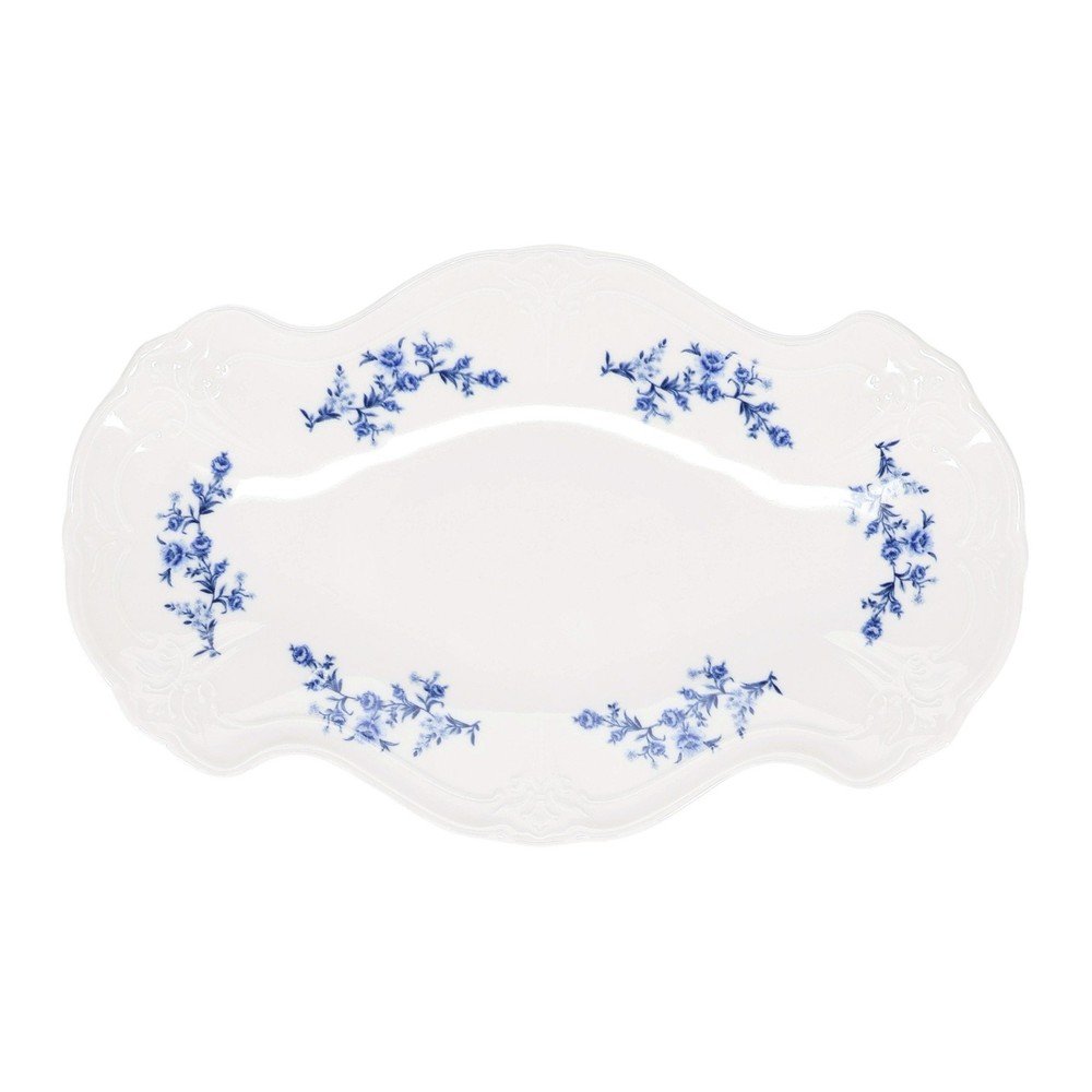 Porcelanowa taca do serwowania ø 16 cm Retro – BonBistro