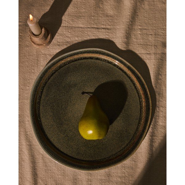 Szary ceramiczny talerz ø 28 cm Coval – Kave Home-image-2