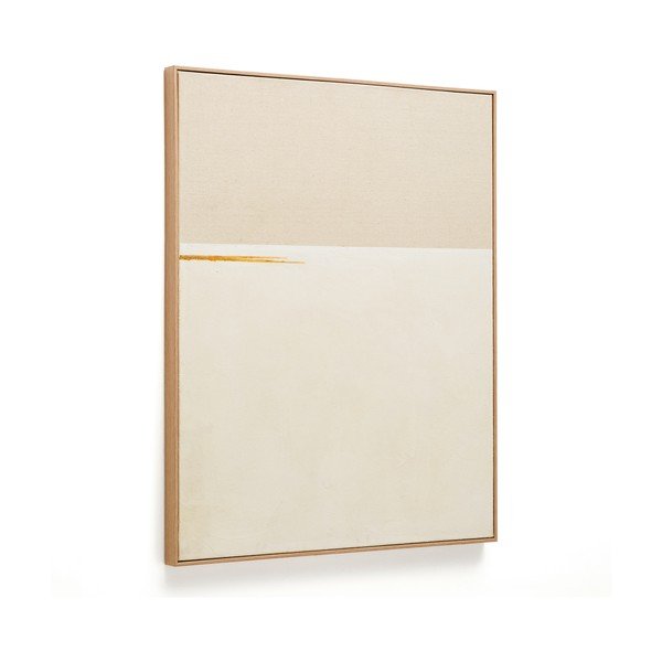 Ręcznie malowany obraz z ramą w zestawie/na płótnie 80x100 cm Salin – Kave Home