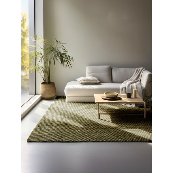 Dywan z juty w kolorze khaki 190x280 cm Bouclé – Hanse Home-image-1