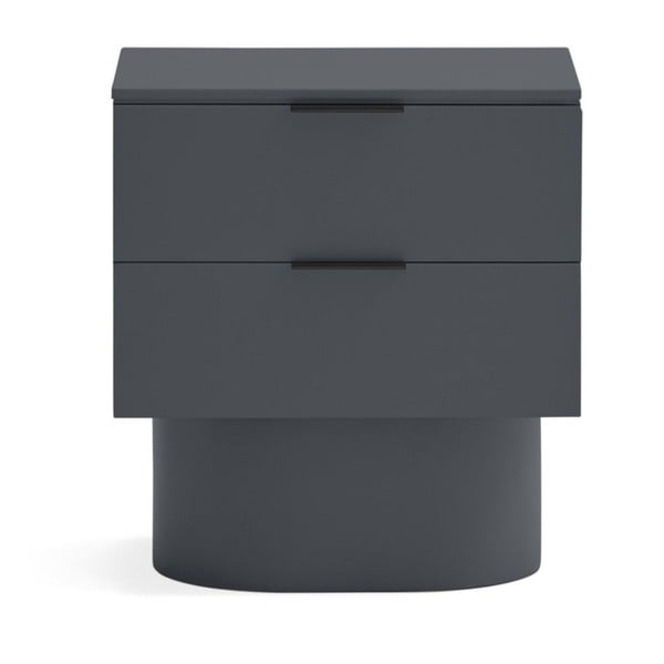 Antracytowa szafka nocna Totem – Teulat