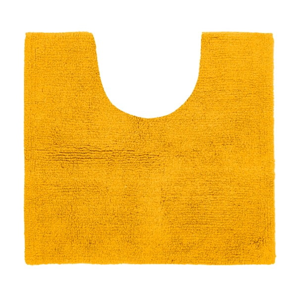 Żółty dywanik łazienkowy 50x45 cm Riva – Tiseco Home Studio