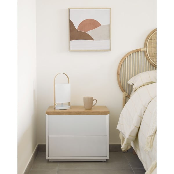 Białe wypełnienie do poduszki Kave Home Nyla, 70x40 cm-image-1