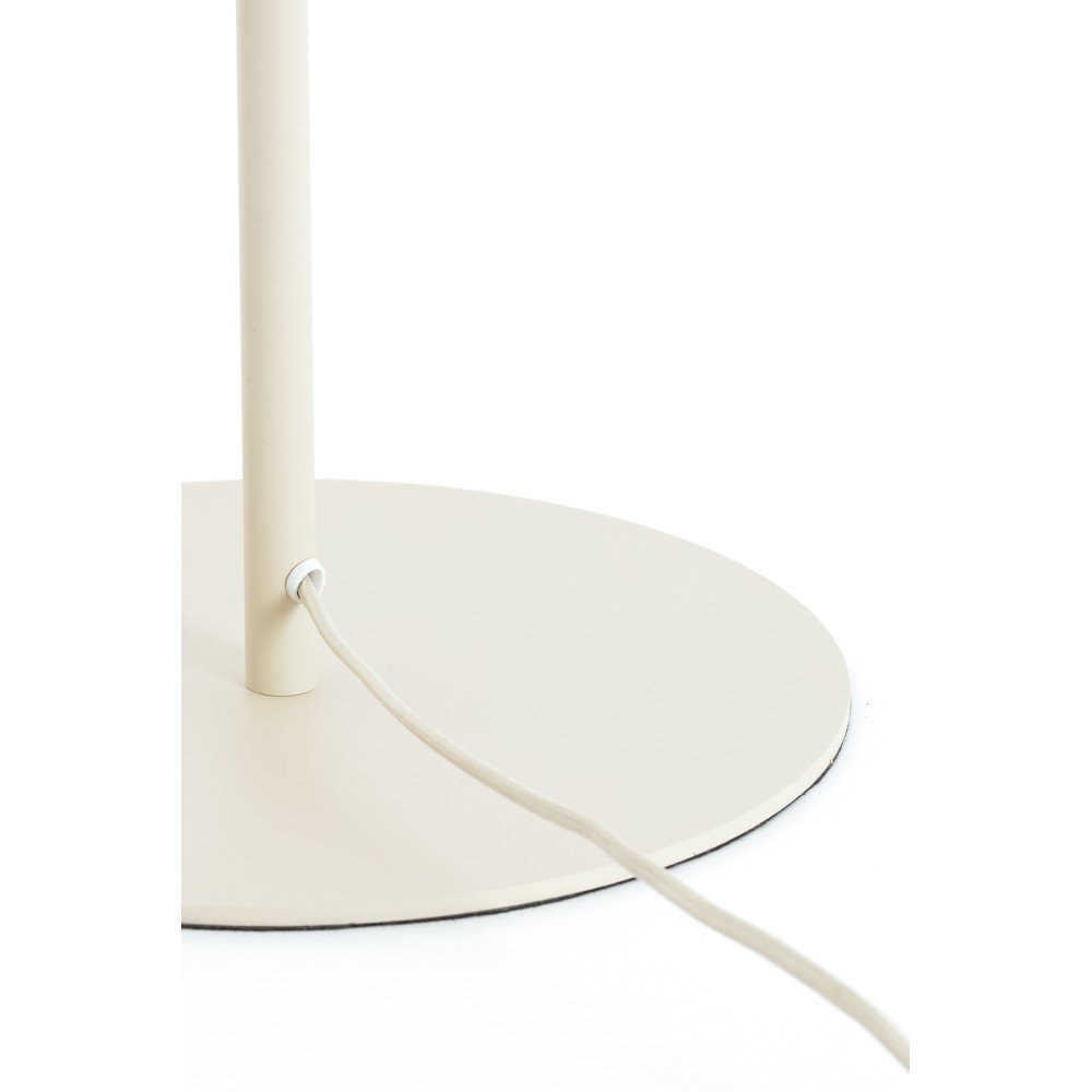 Kremowa lampa stojąca z tekstylnym kloszem (wysokość 165 cm) Solune – Light & Living (zdjęcie 6)